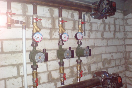 Монтаж системы отопления в г.Мытищи — Фото 594