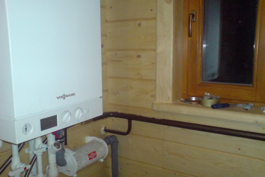 Газовое отопление частного дома с газовым котлом — Фото 358
